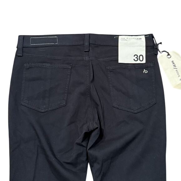 NWT! Rag & Bone Black Plush Jean Skinny Legging - Size 30 (MSRP $190) - Picture 13 of 16